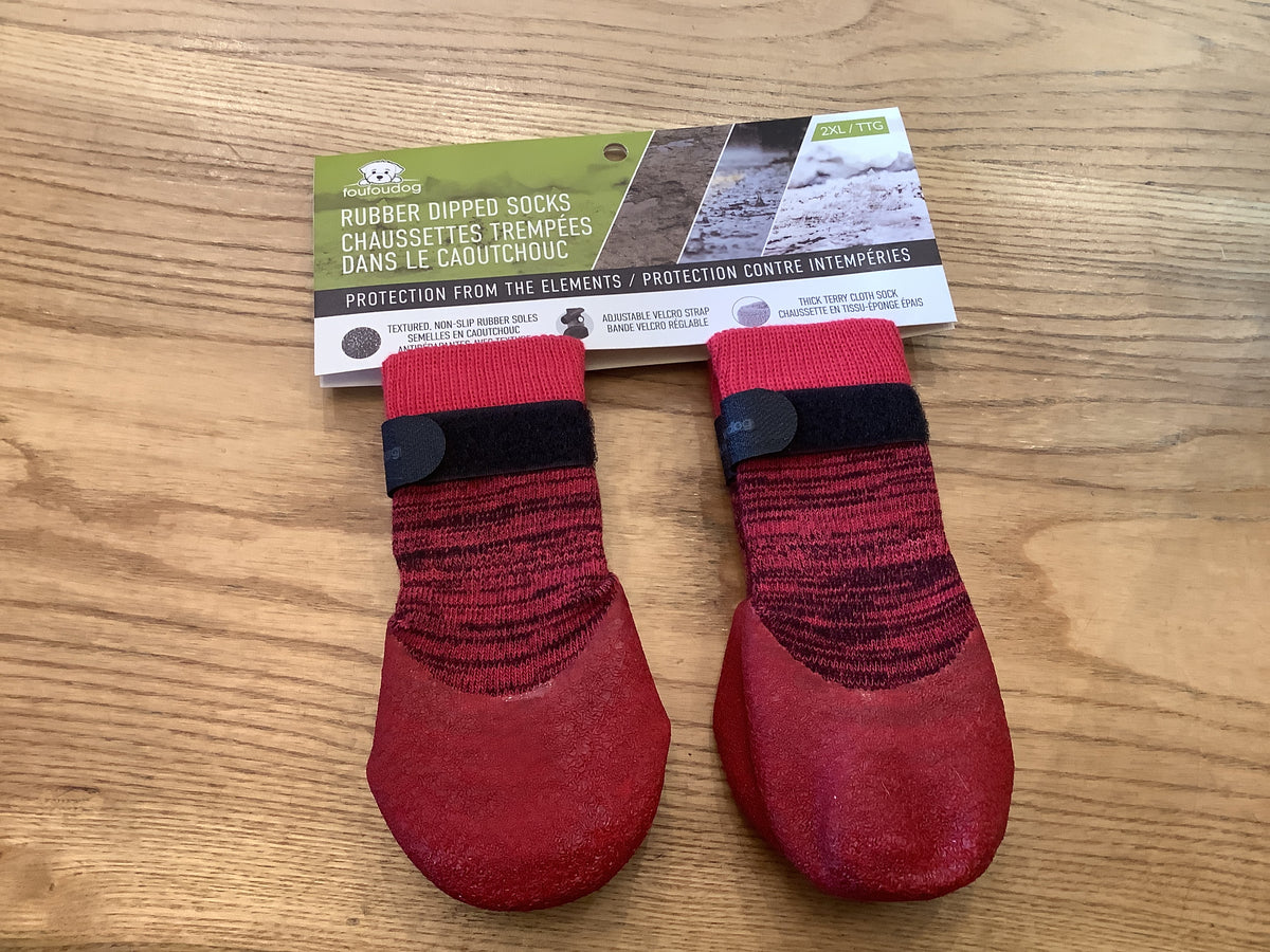 FouFou Dog Rubber Backed Socks
