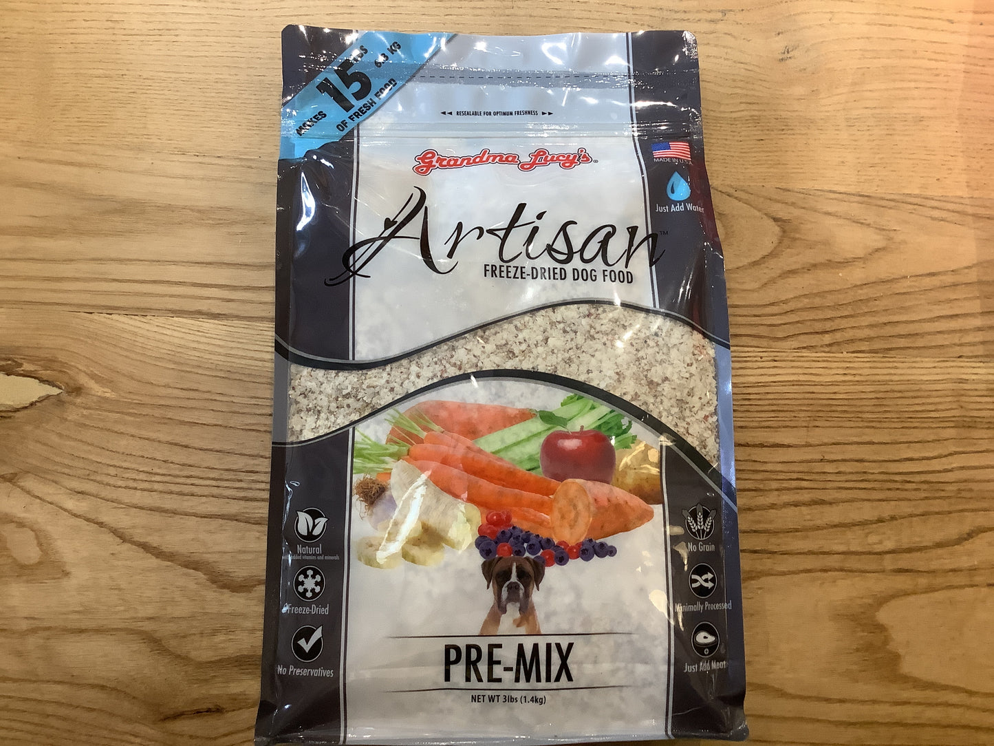 Grandma Lucy’s Artisan freeze dried dog and cat food