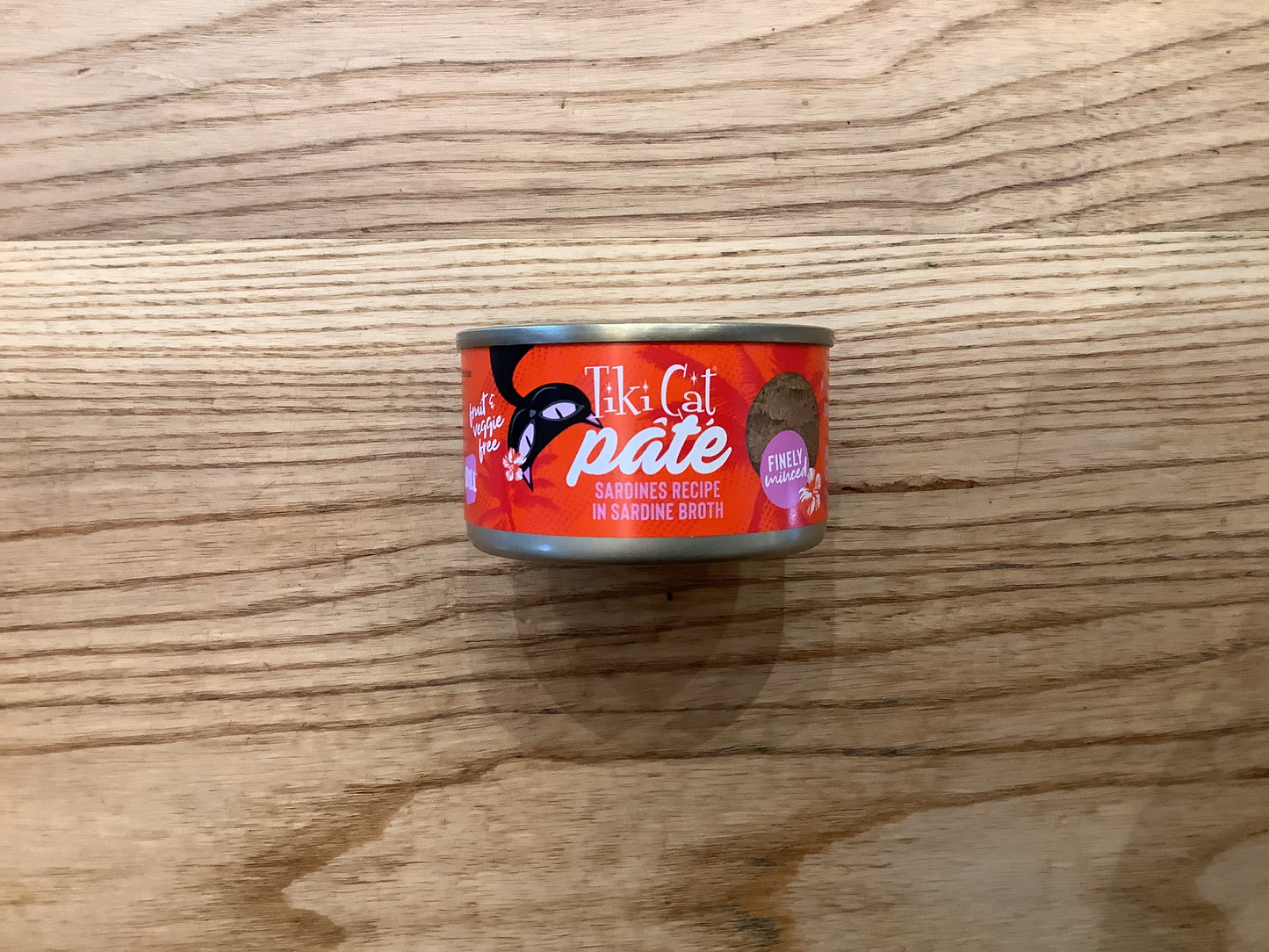 Tiki cat sardines in broth pate 2.8oz