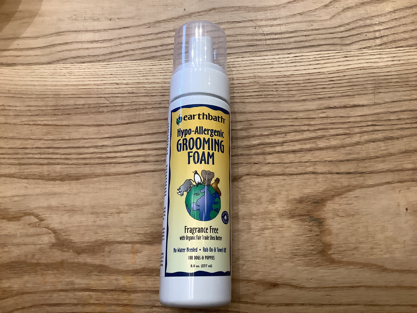 Earthbath Shampoo Hypo-Allergenic Grooming Foam 8.0oz