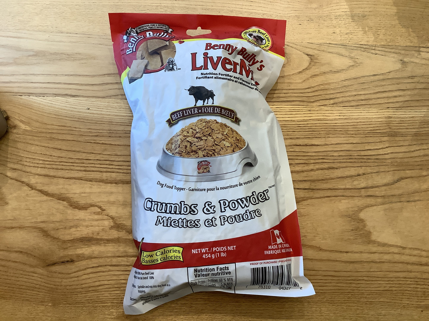 Bennys bully liver mix