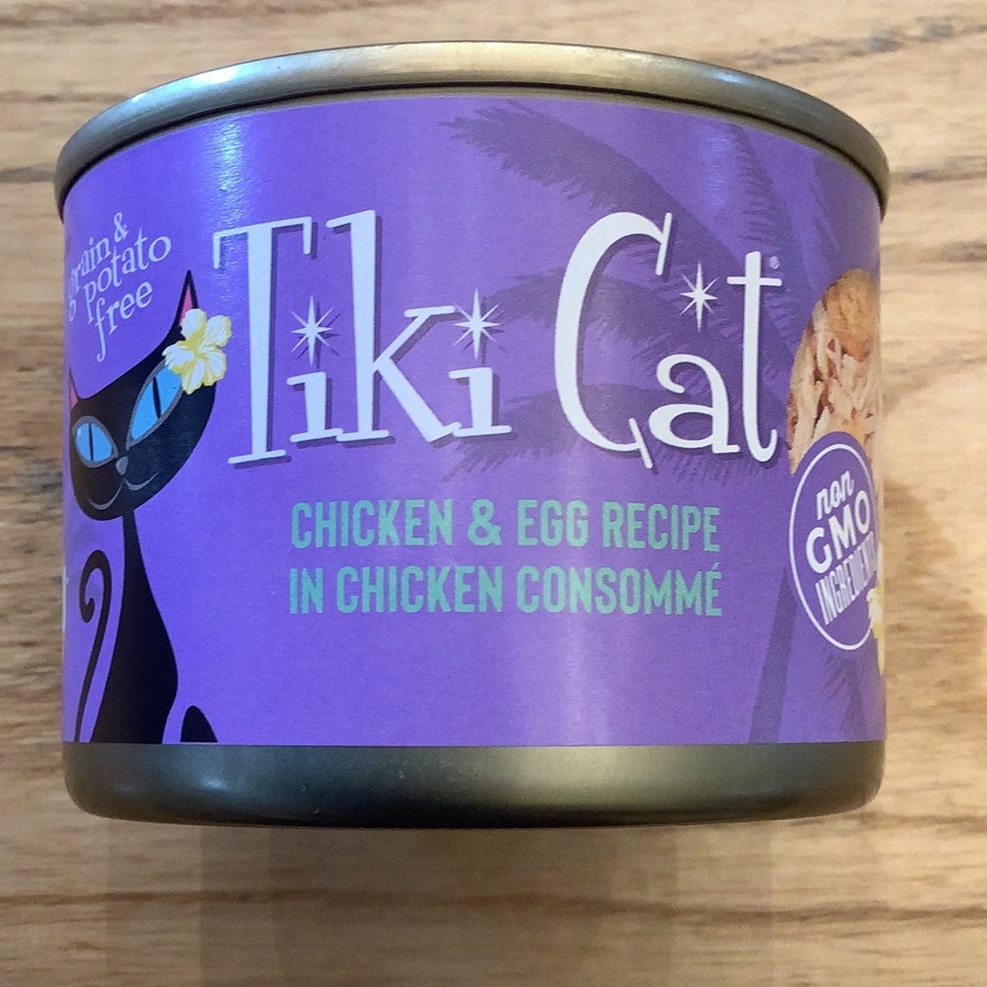Tiki cat 6oz