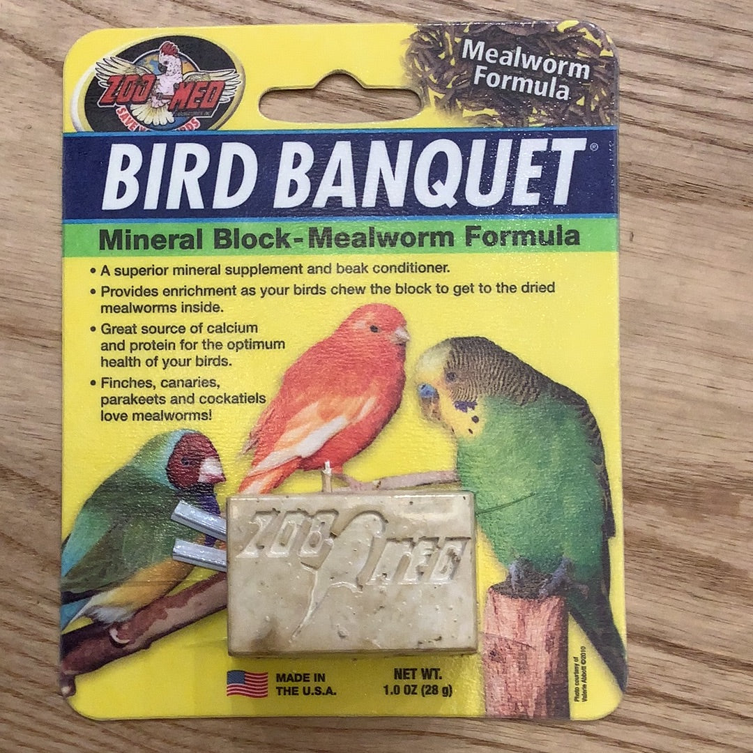Zoo Med Bird Banquet Block