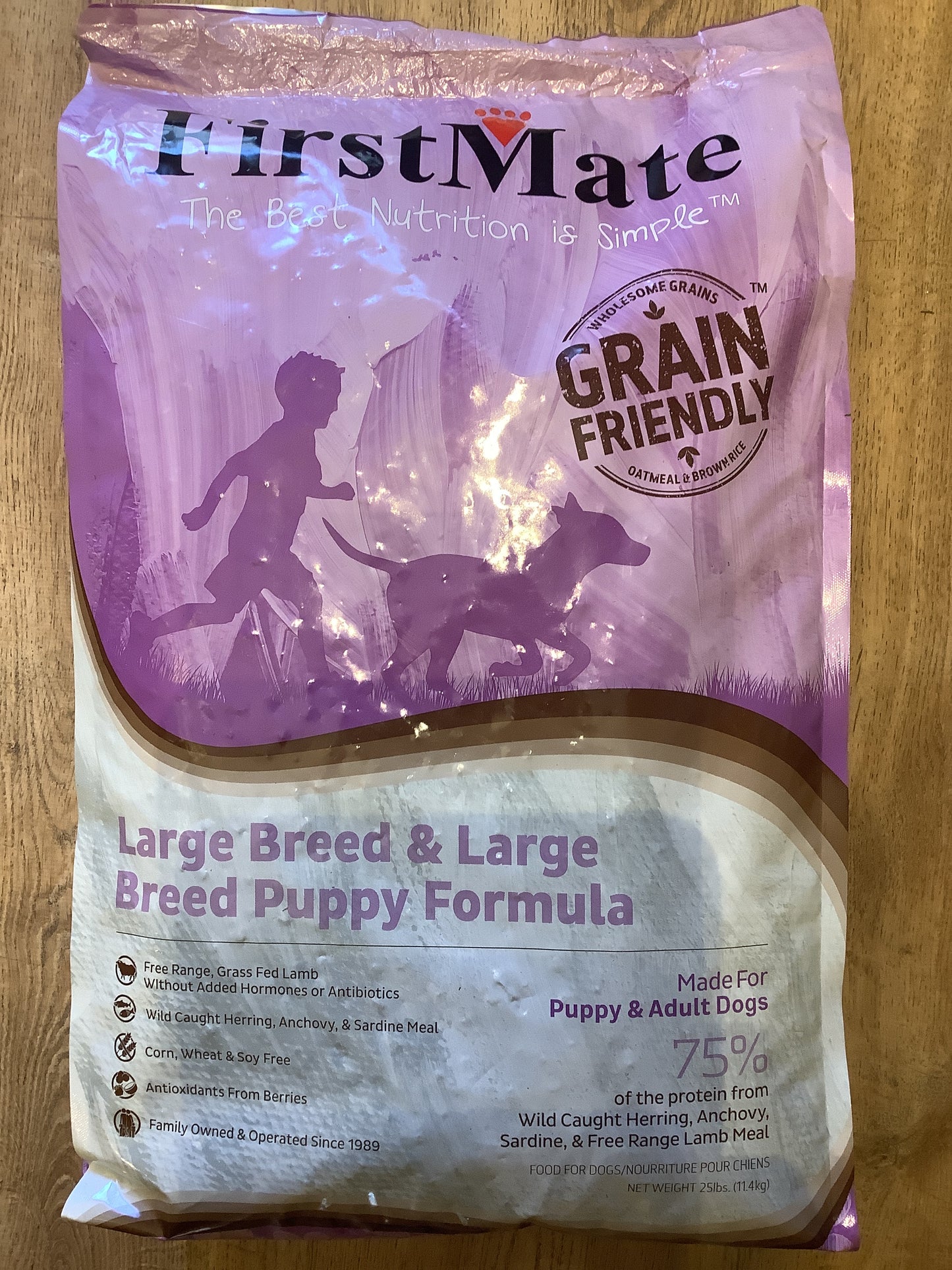 FirstMate Canadian made grain friendly high quality dog kibble