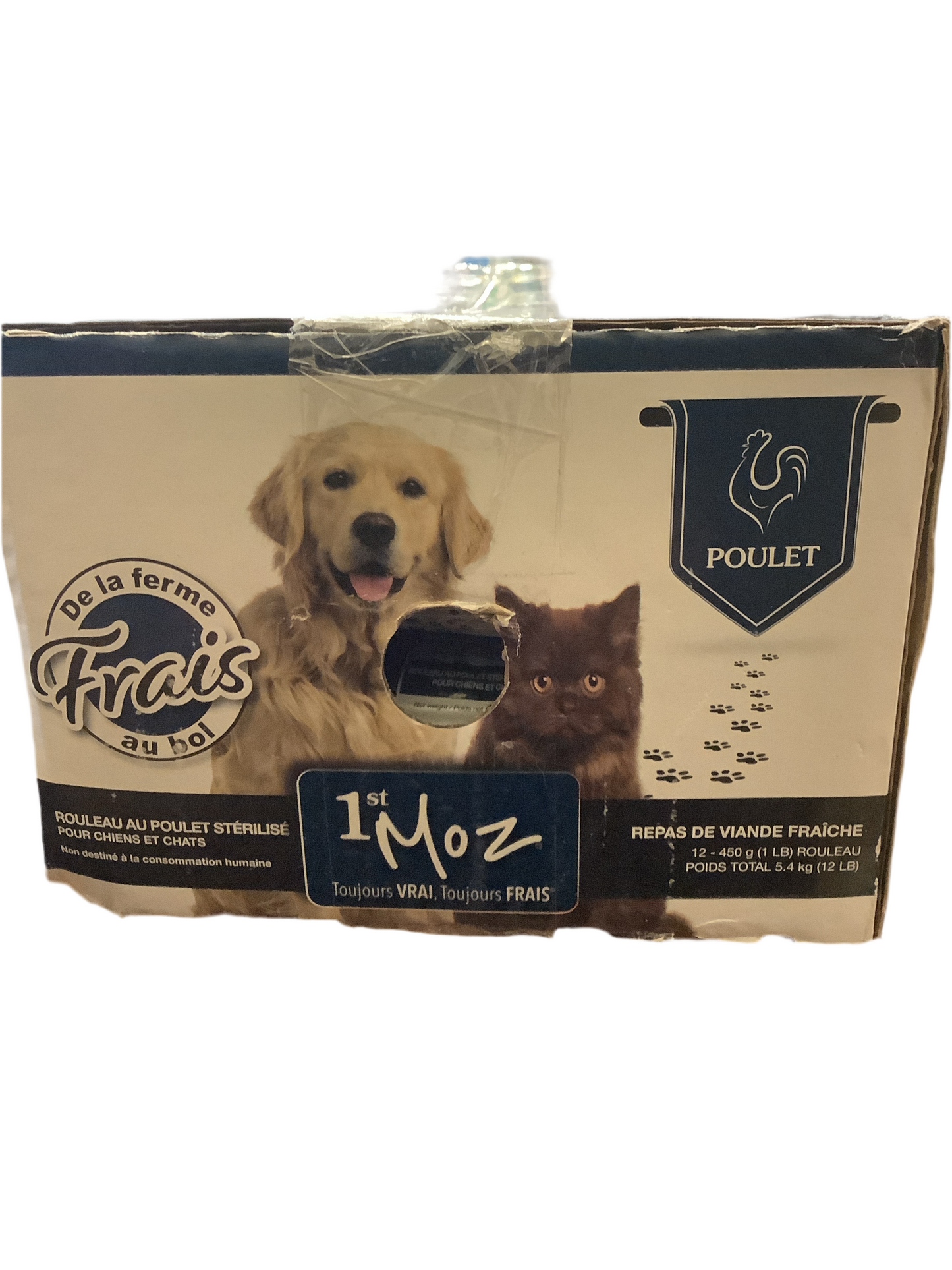 1st Moz Roll Cold Sterilized Rawz