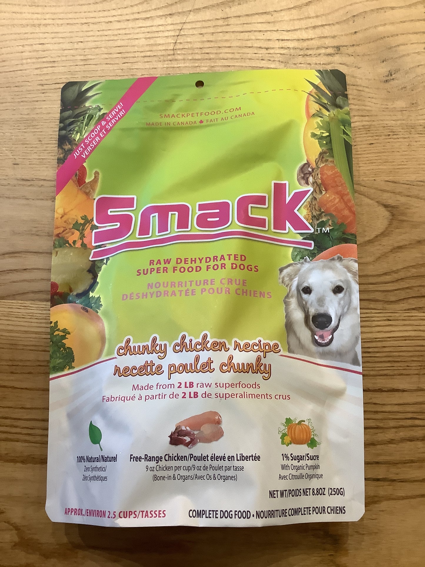 Smack Raw Dehydrated food