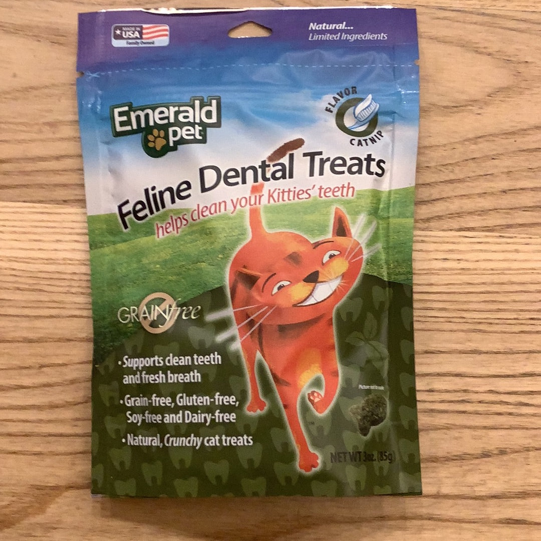 Emerald pet cat dental treat