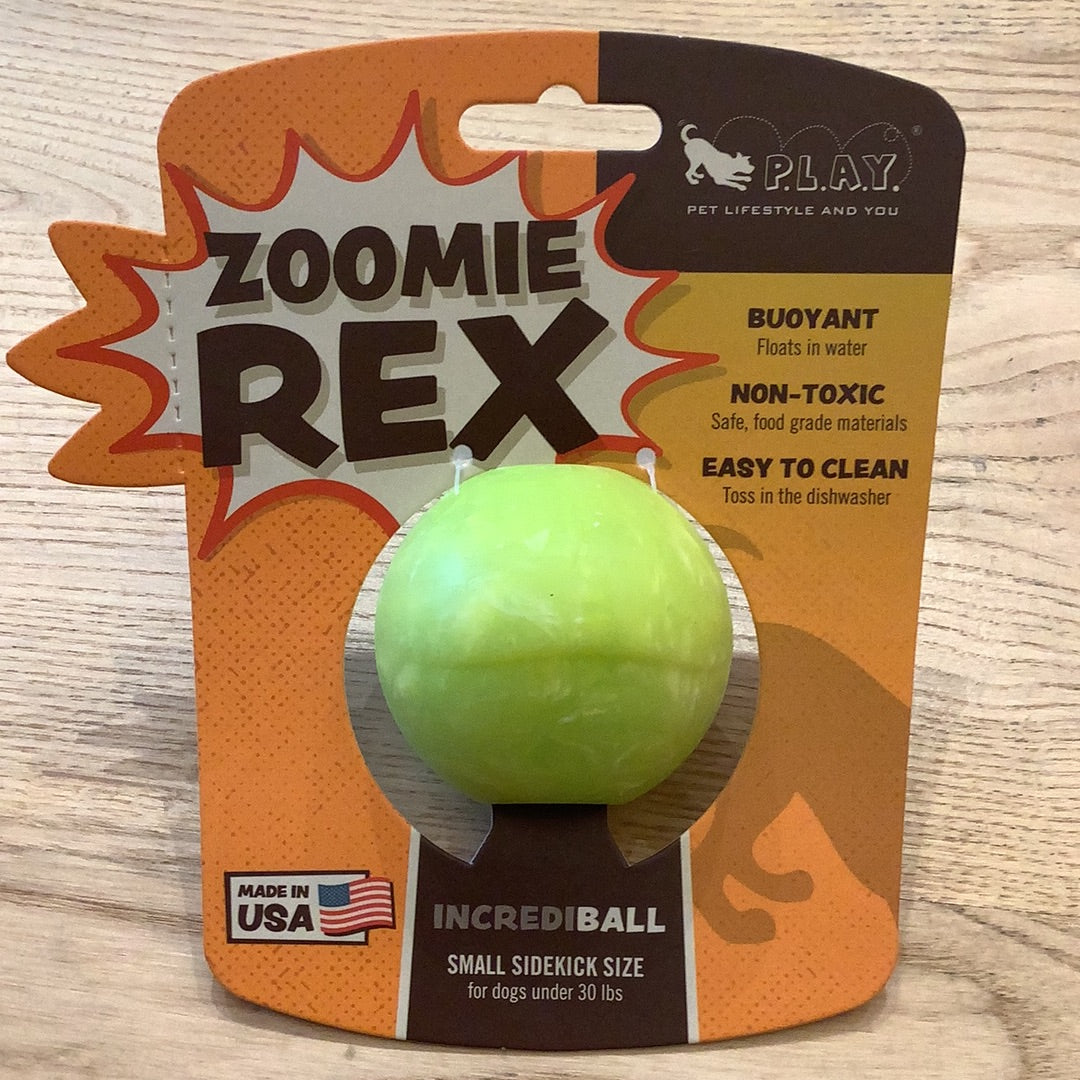 Pet Play Zoomie Rex Ball