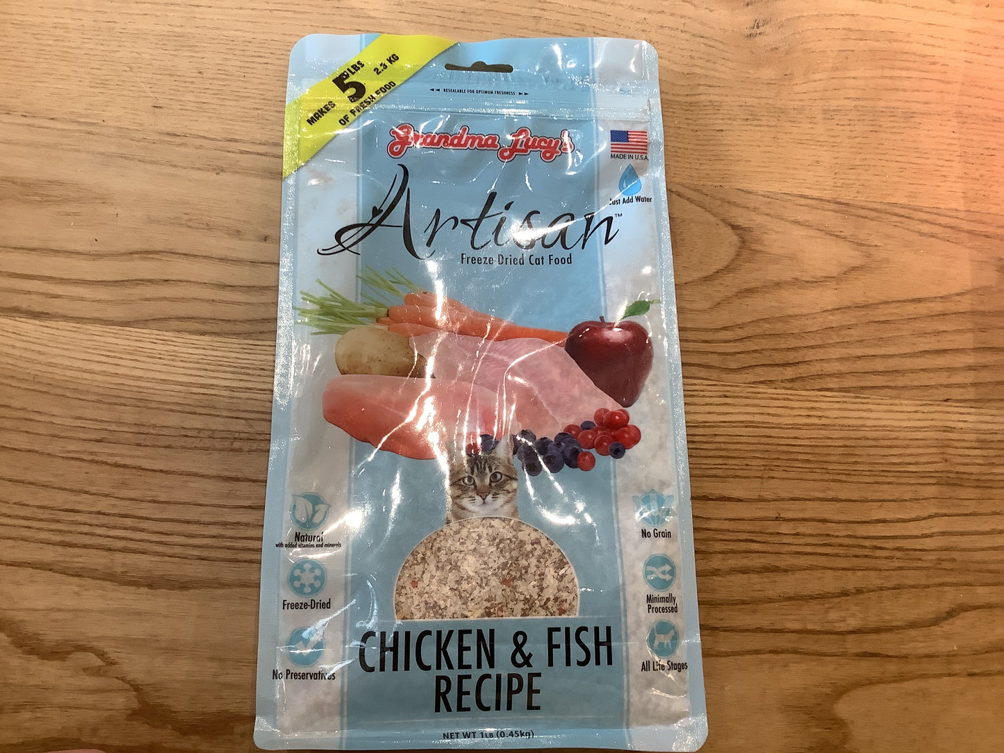 Grandma Lucy’s Artisan freeze dried dog and cat food