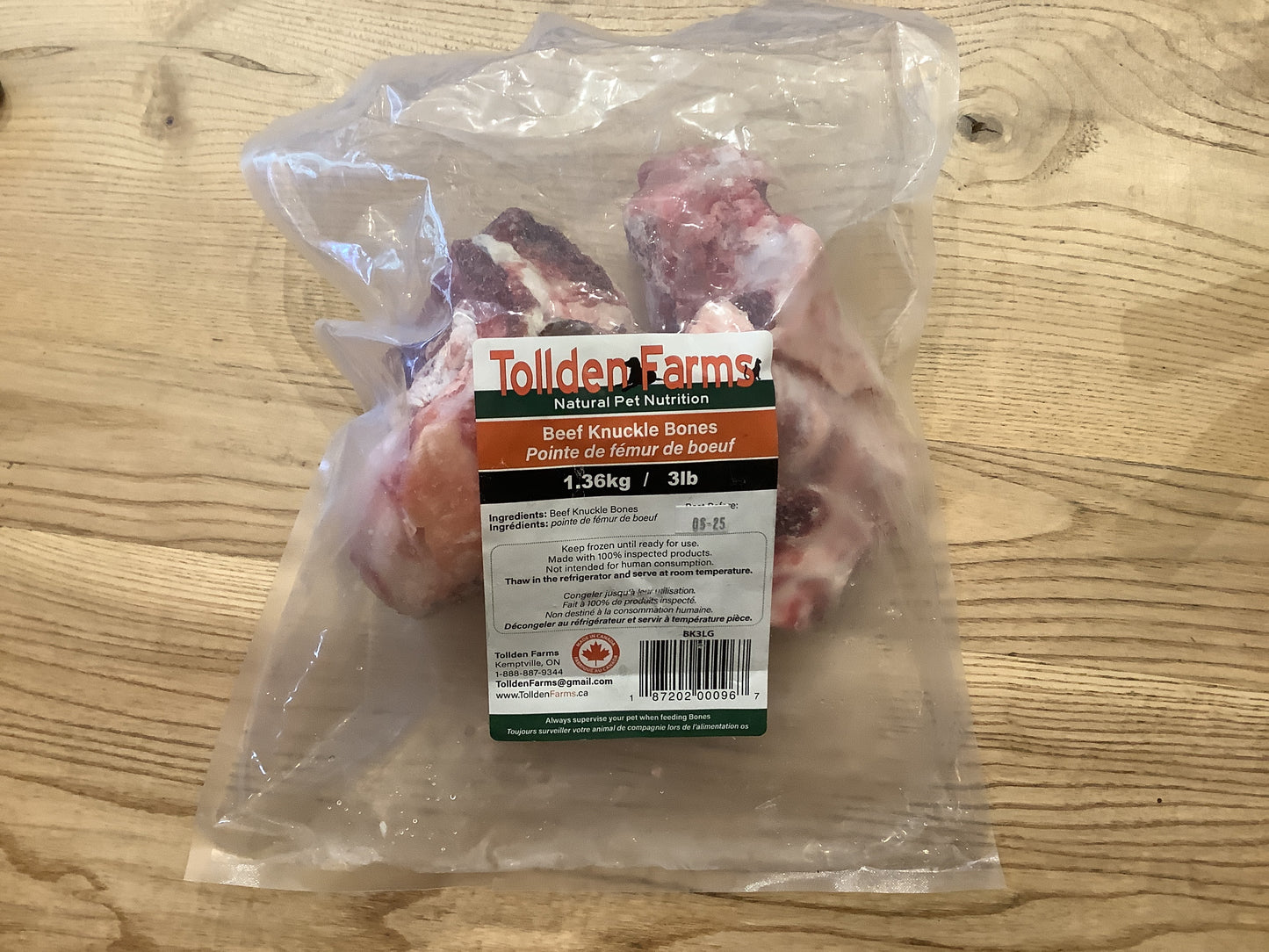 Tollden Farms Raw Bones