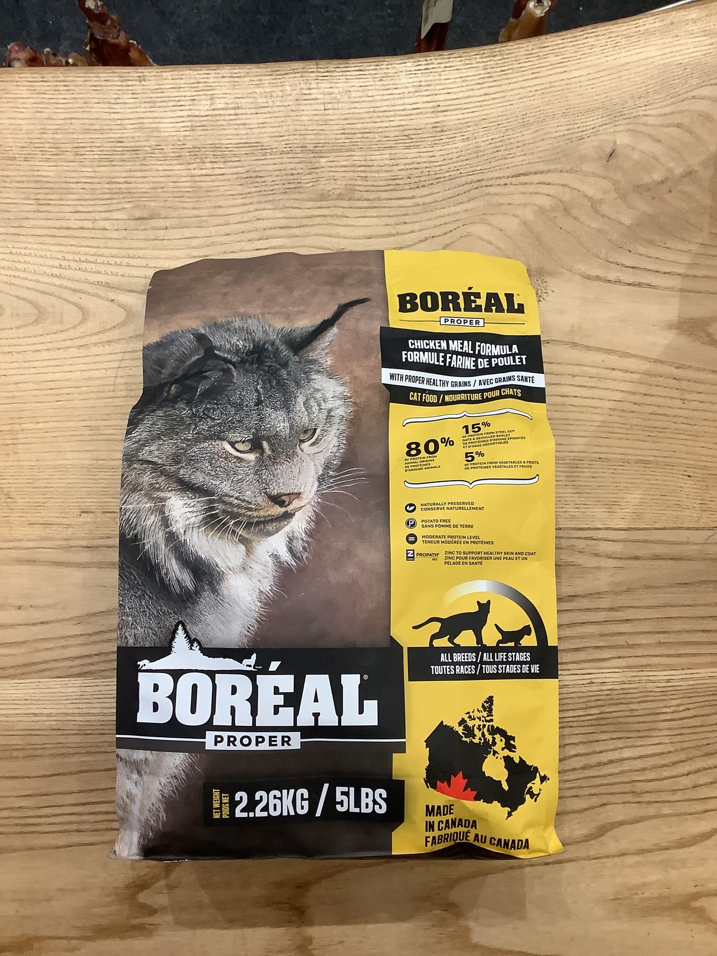 Boreal cat proper chicken meal 5lb