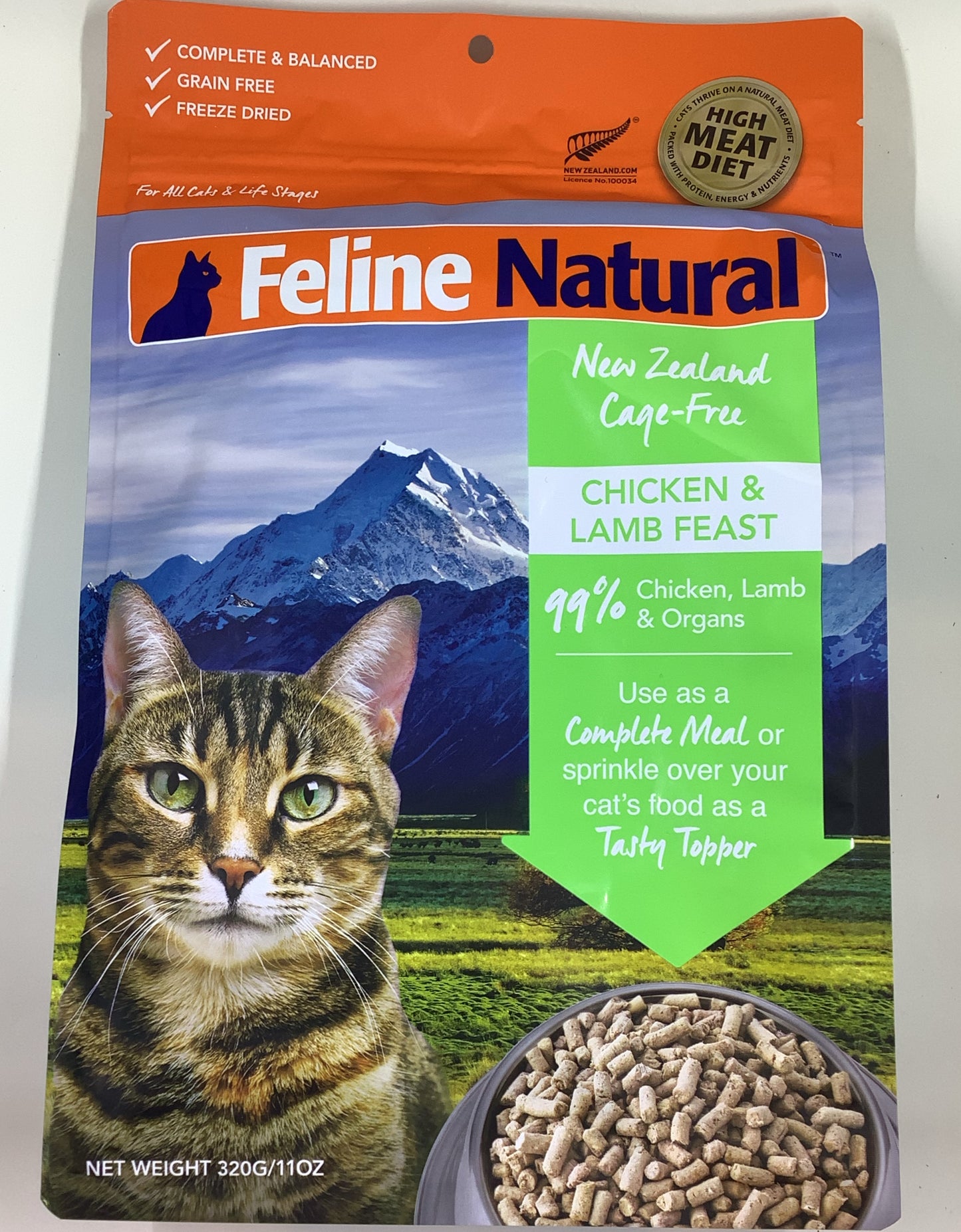 Feline Natural Freeze Dried