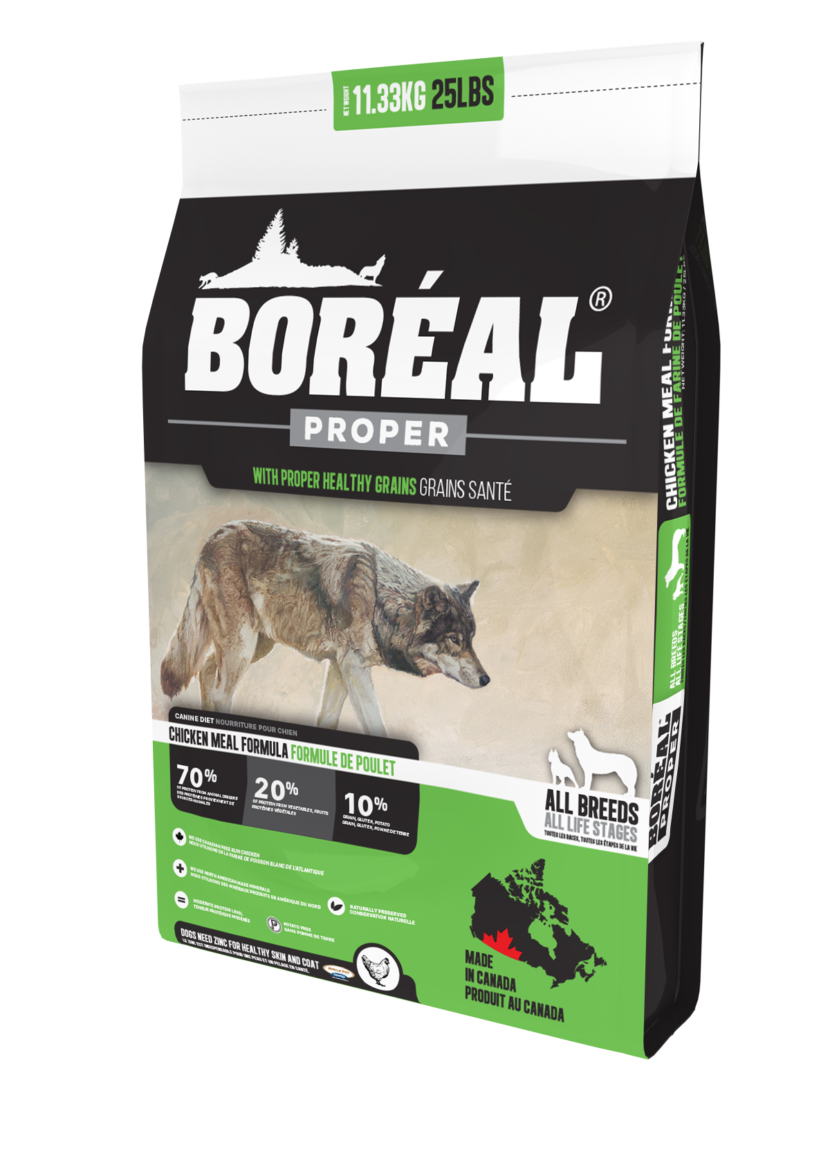 Boreal Dog Kibble Chicken Proper