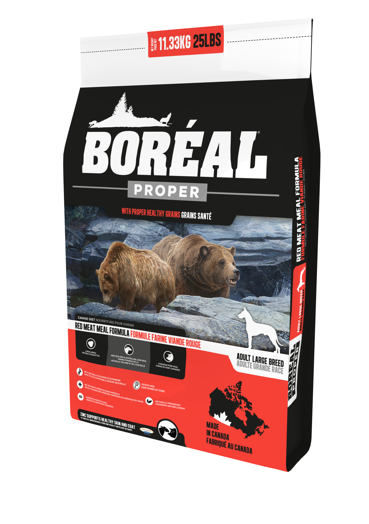 Boreal Dog Kibble Red Meat Proper