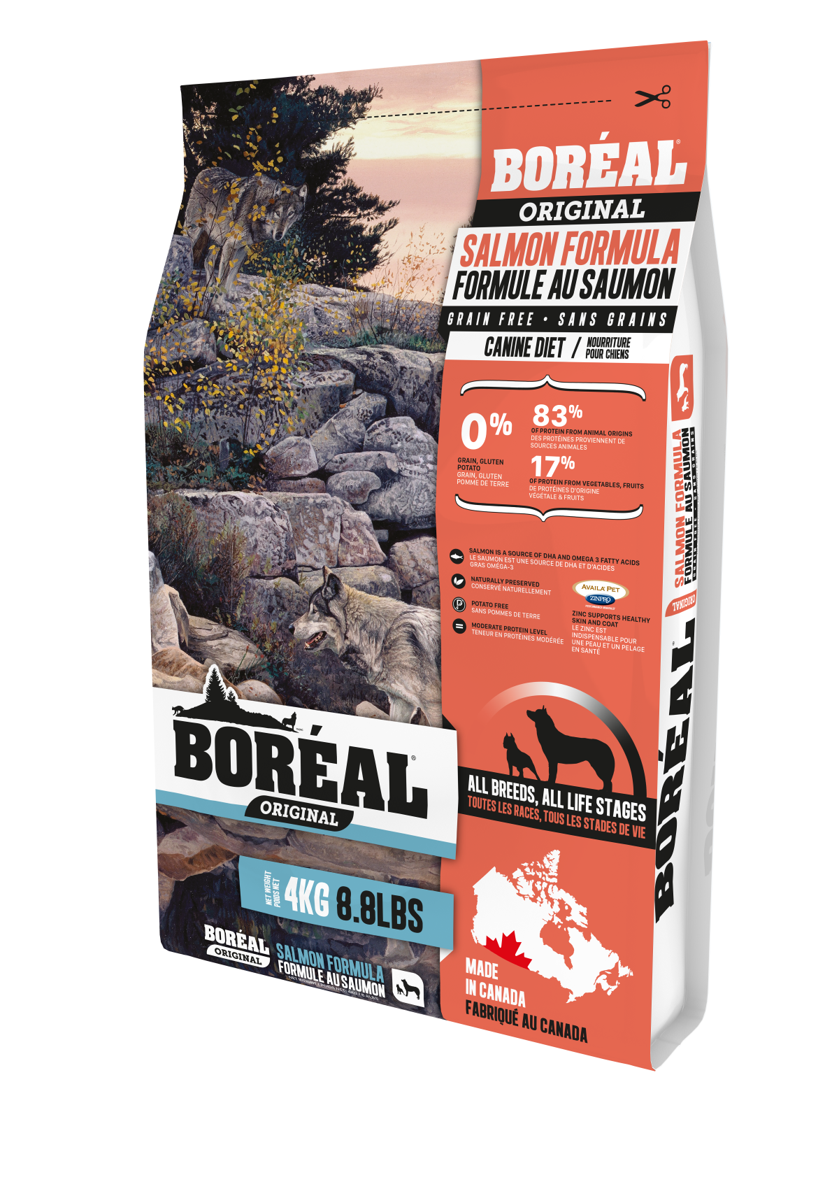 Boreal Dog Kibble Salmon