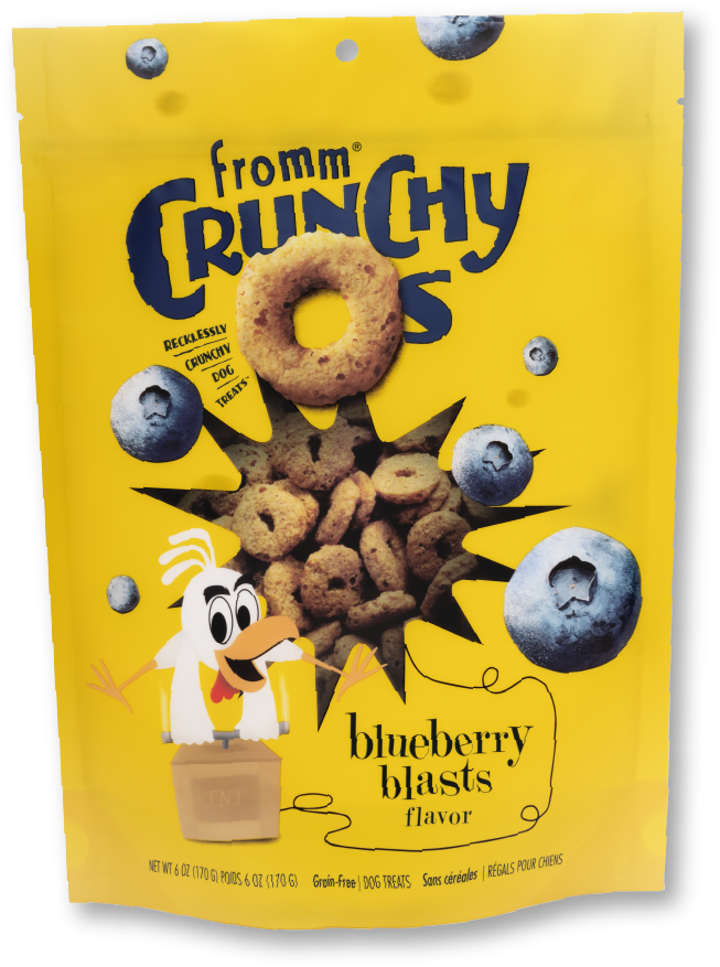 Fromm Crunchy O's - Blueberry Blast