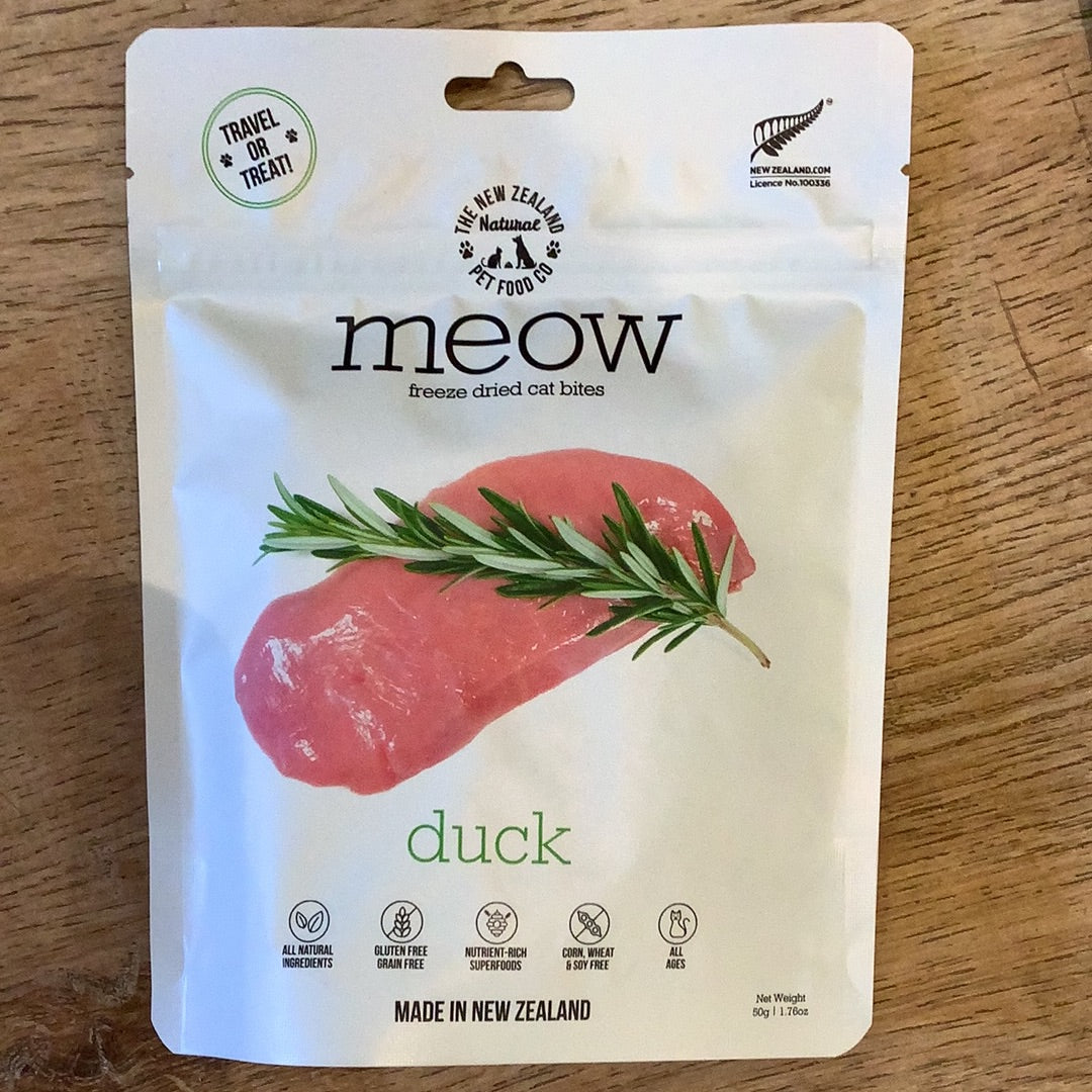 Meow freeze dried cat food