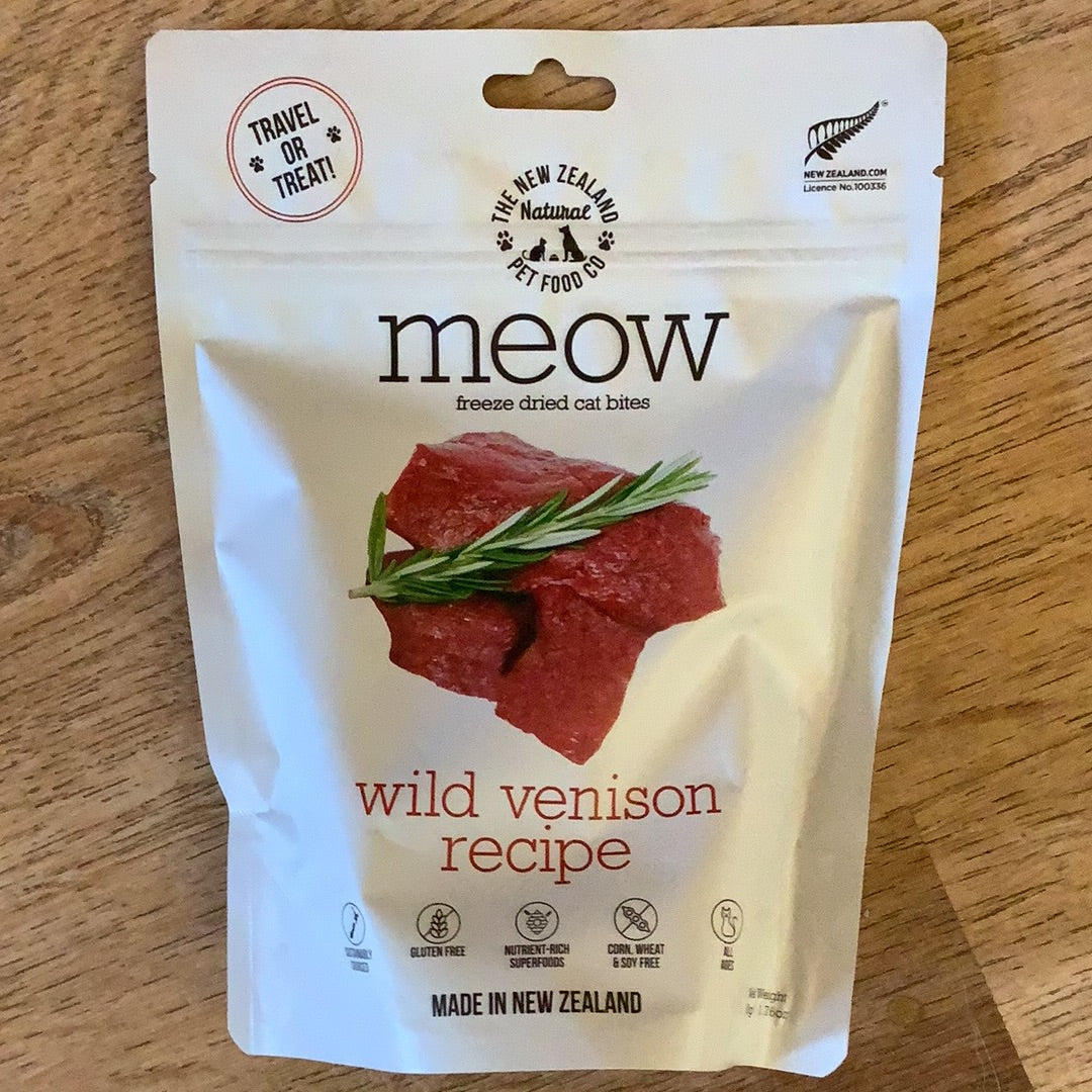 Meow freeze dried cat food
