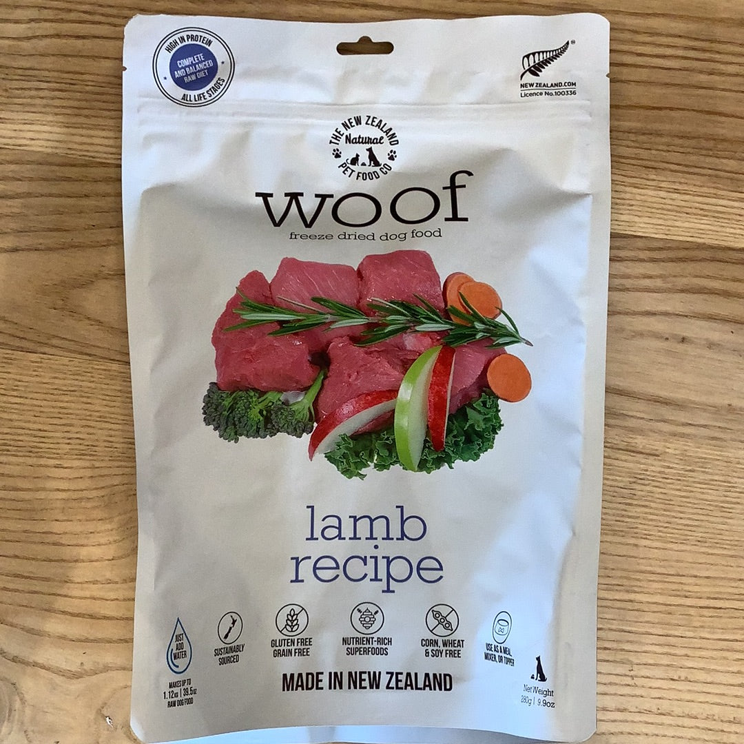 Woof Freeze Dried Food or Topper