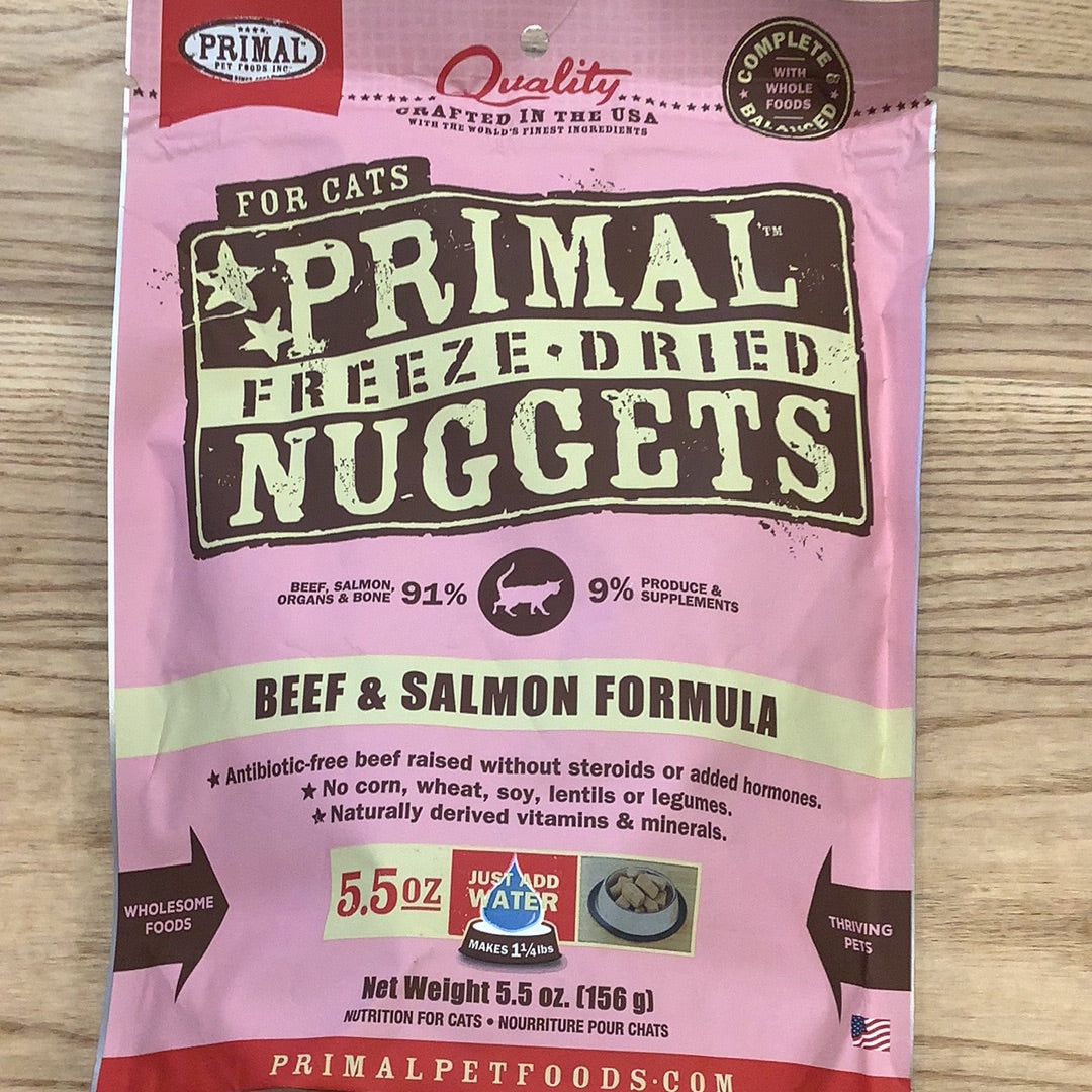 Primal freeze Dried Nuggets Cat