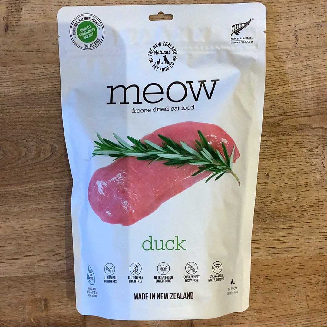 Meow freeze dried cat food