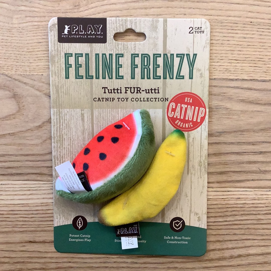 Feline Frenzy Plush Catnip Toy