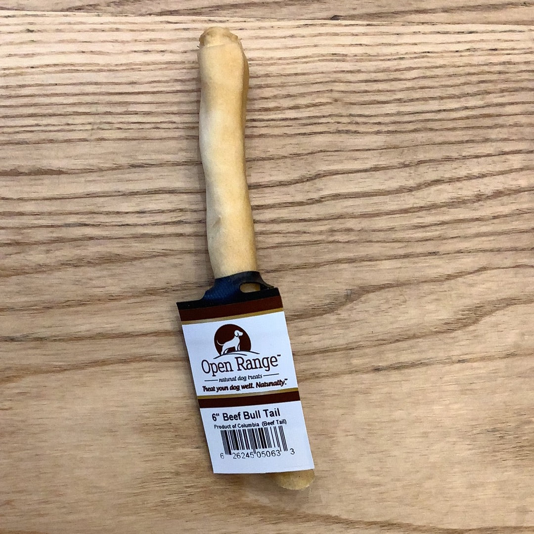 Open Range 6” Beef Bull Tail