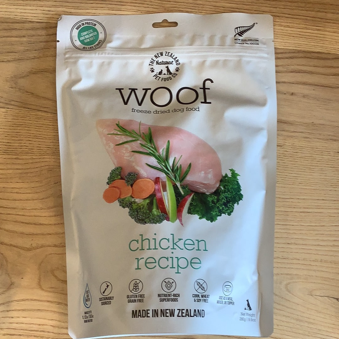 Woof Freeze Dried Food or Topper