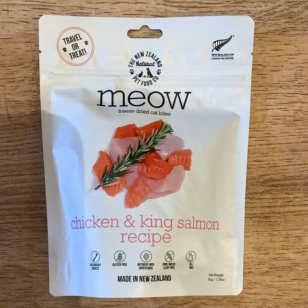 Meow freeze dried cat food