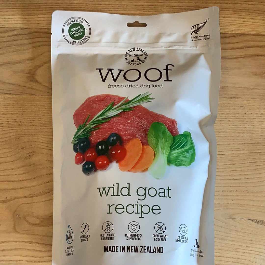 Woof Freeze Dried Food or Topper