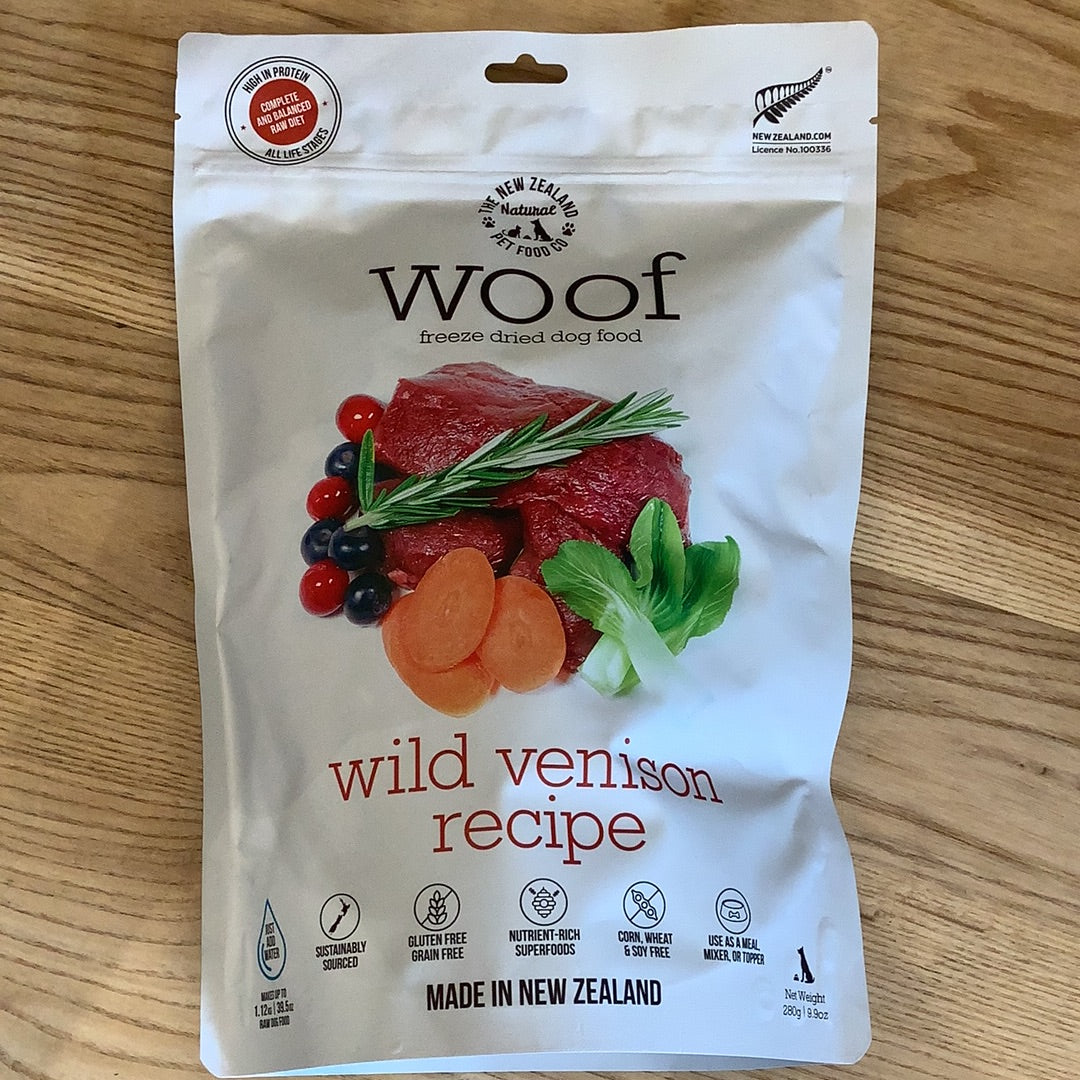 Woof Freeze Dried Food or Topper