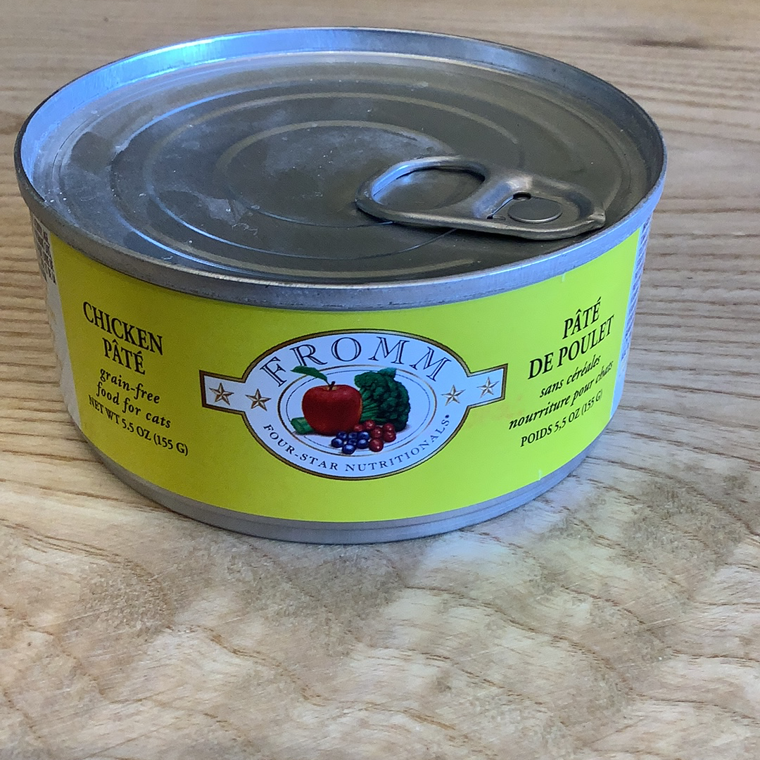 Fromm four star pate, 5.5oz Assorted flavours