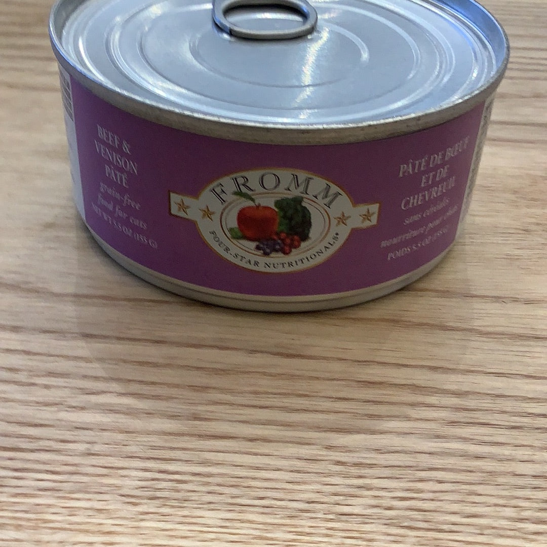 Fromm four star pate, 5.5oz Assorted flavours