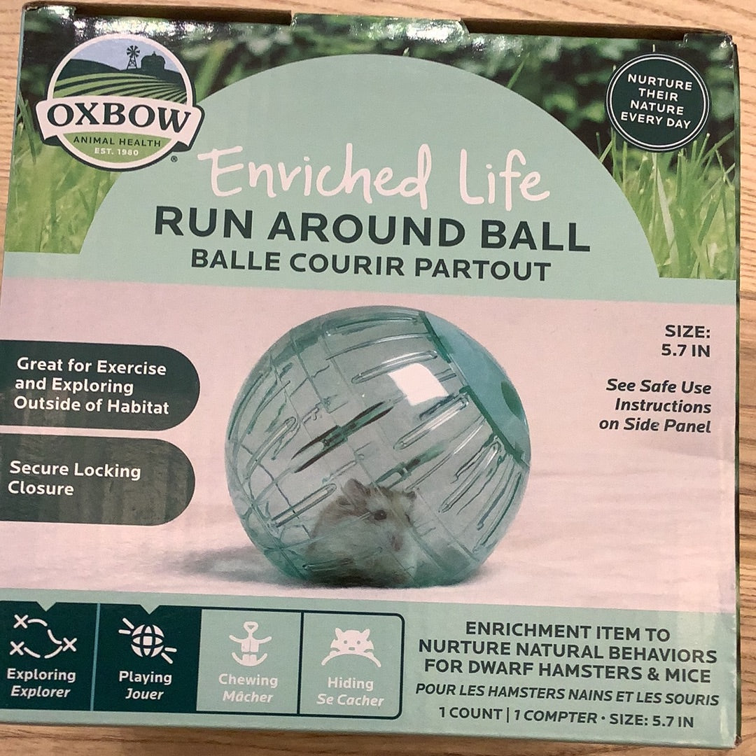 Oxbow run around ball