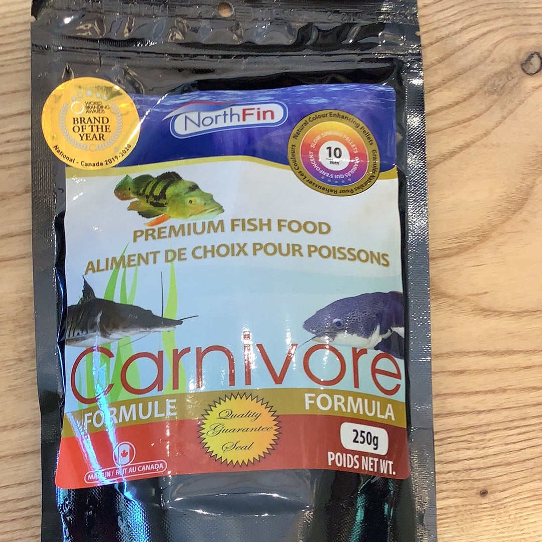 NorthFin Carnivore 10 mm pellet 250g