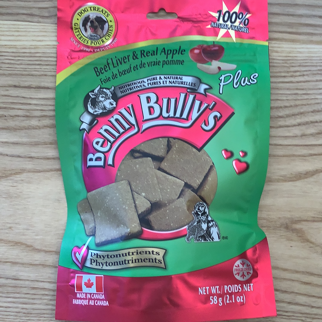 Benny Bully's Liver Plus Apple DOG