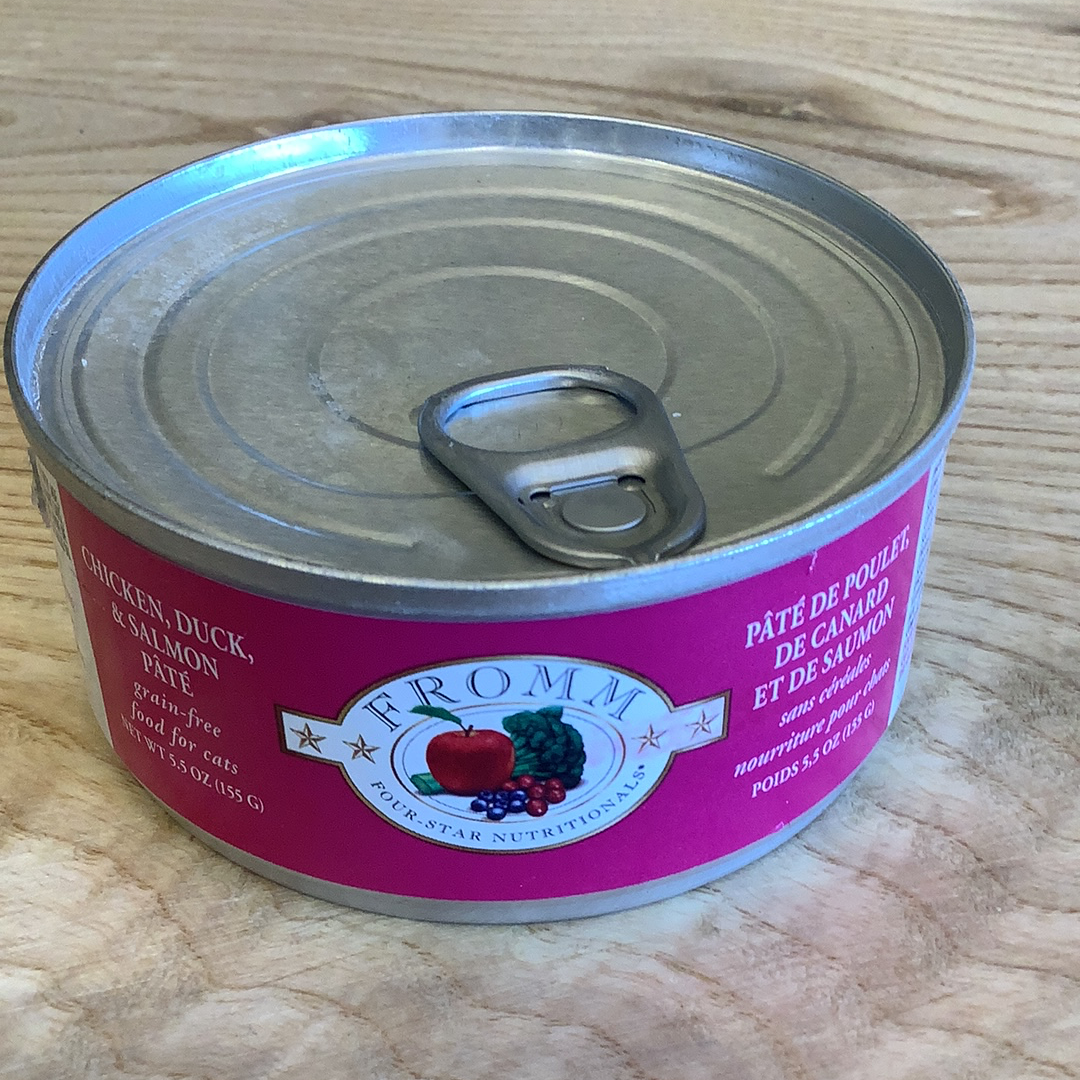 Fromm four star pate, 5.5oz Assorted flavours