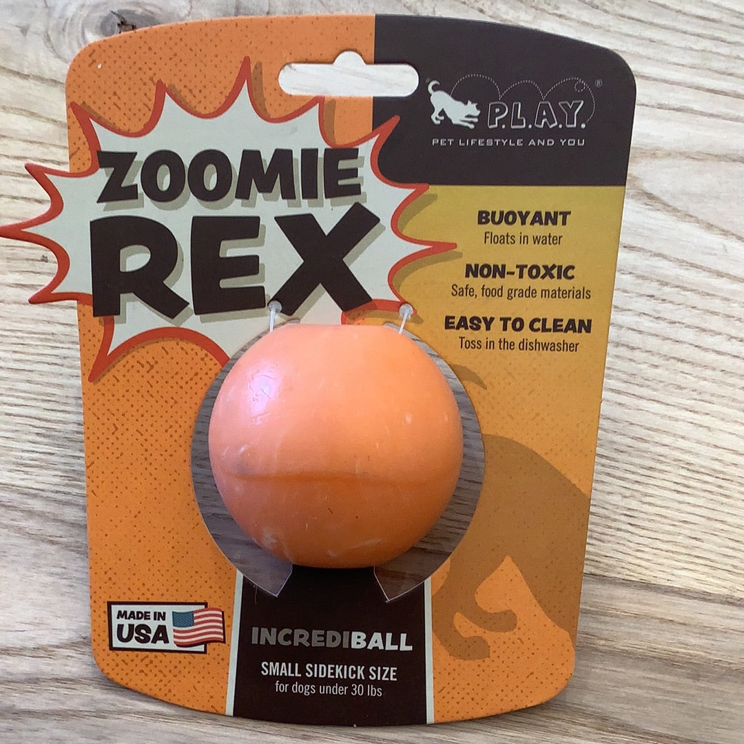 Pet Play Zoomie Rex Ball