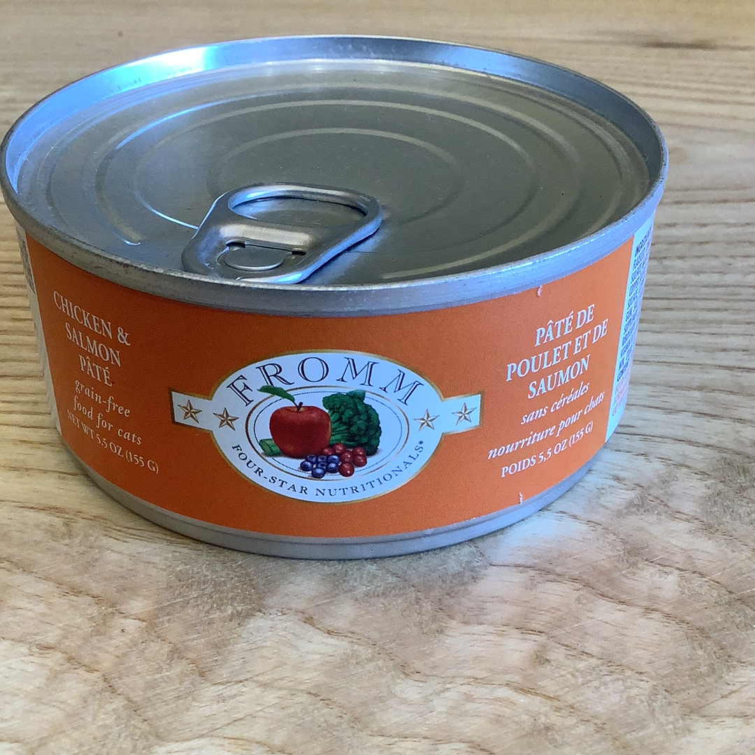 Fromm four star pate, 5.5oz Assorted flavours