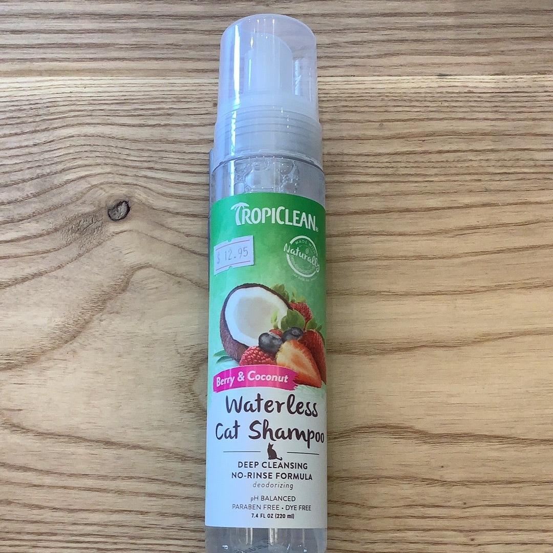 Tropiclean-Deep Cleaning Waterless Shampoo-CAT