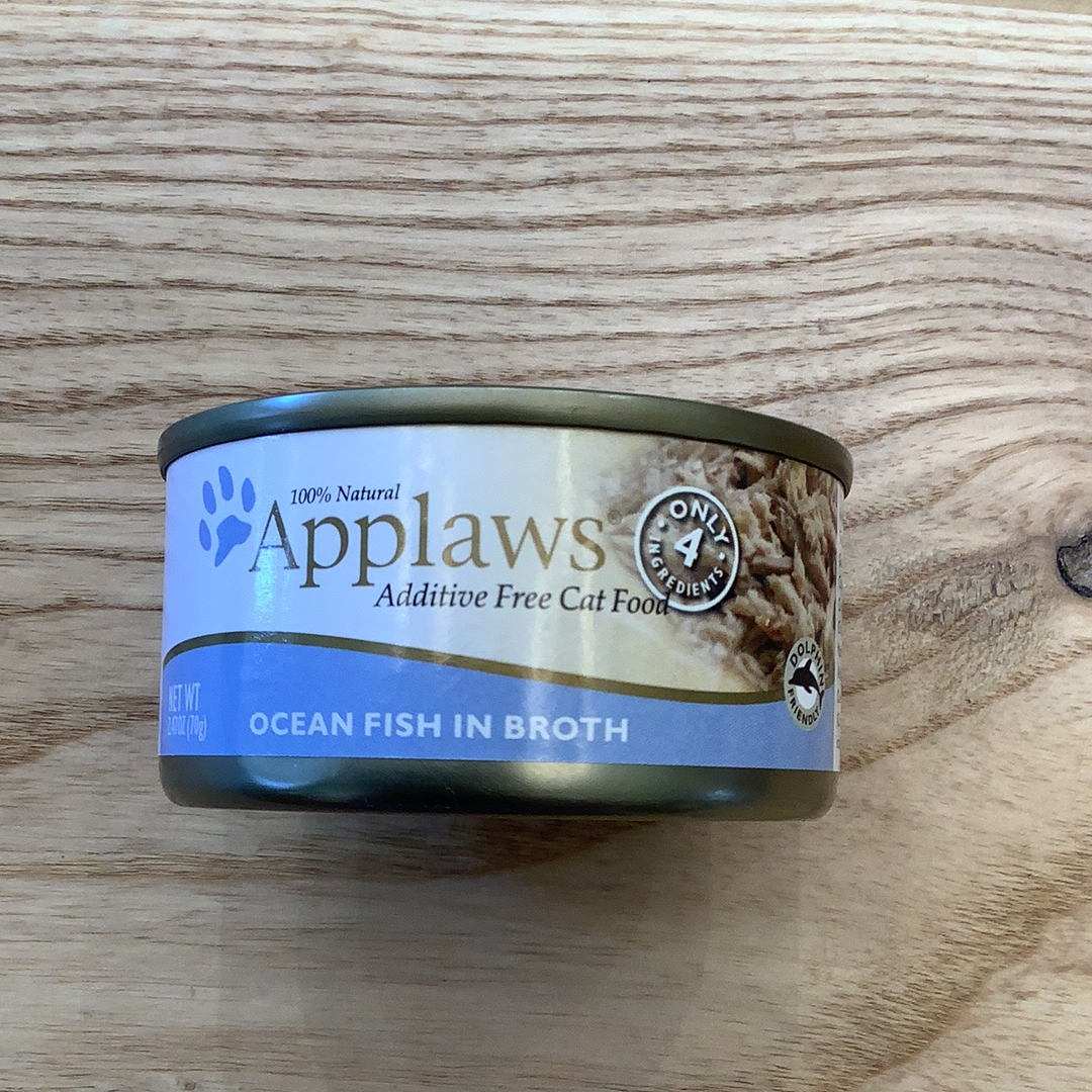 Applaws Cat- Ocean Fish in broth 70g