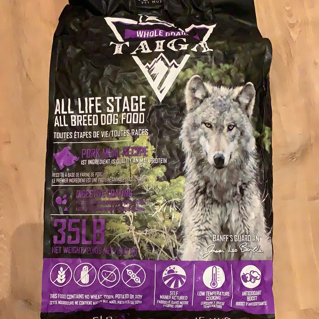 Taiga sales dog food