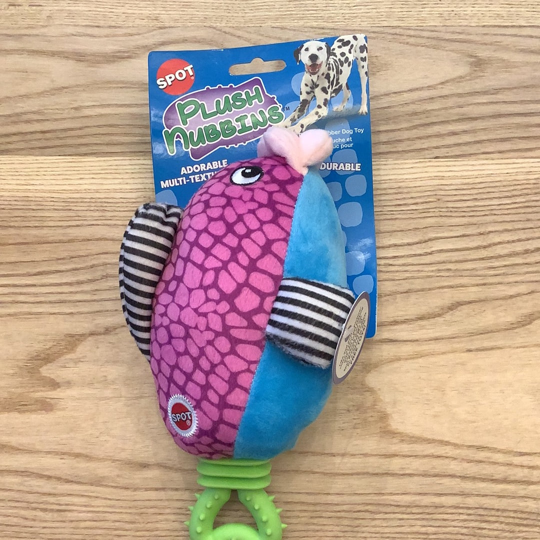 Plush Nubbins Fish 10”