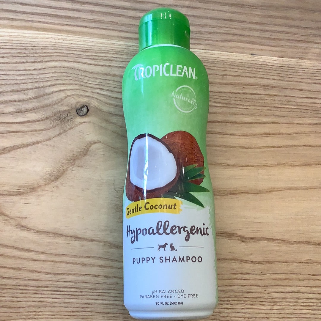 Tropiclean-Gentle Coconut Puppy Shampoo