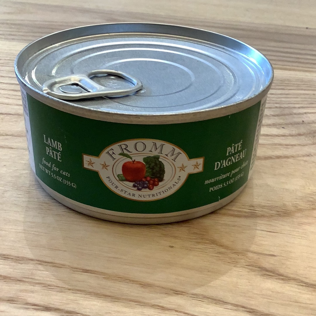 Fromm four star pate, 5.5oz Assorted flavours