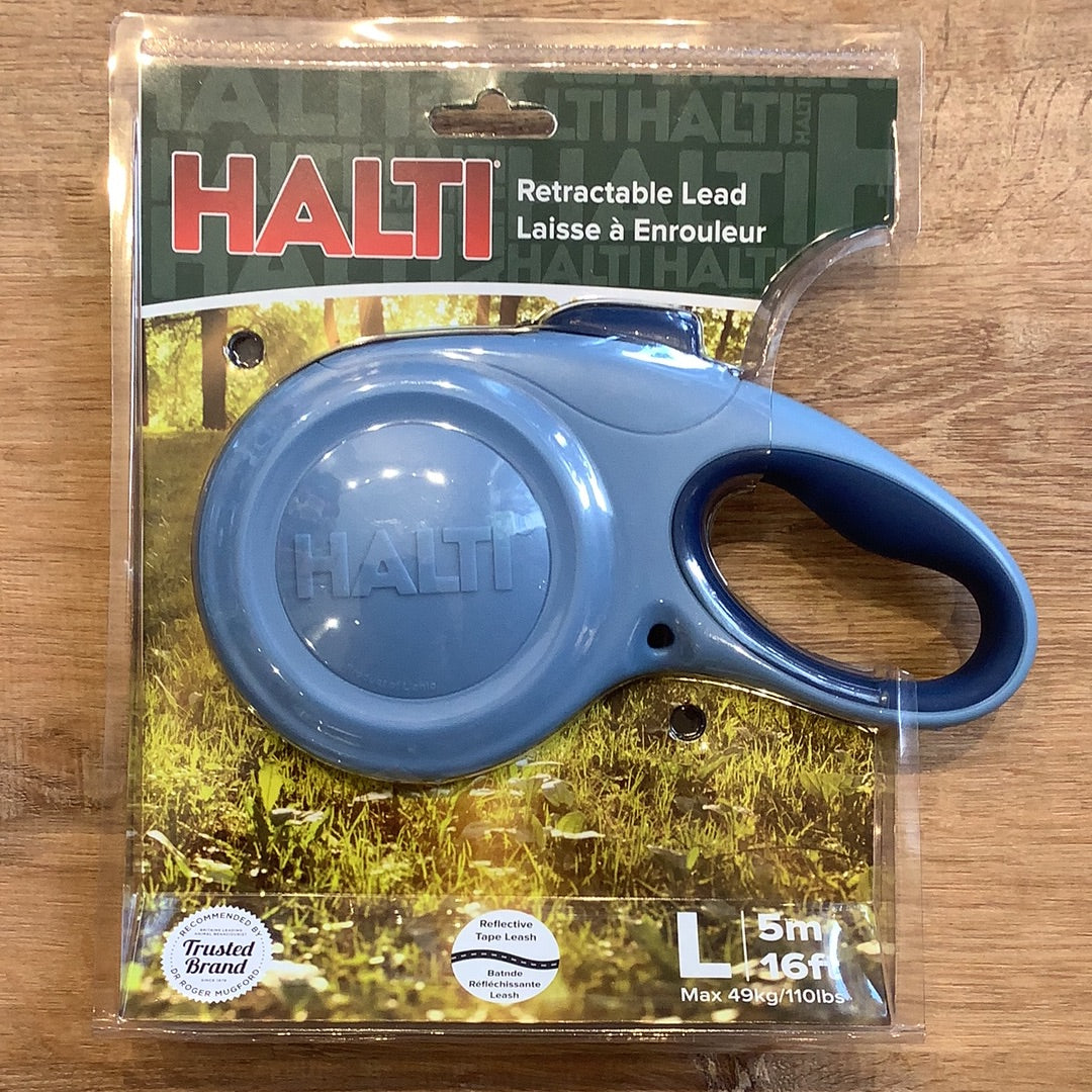 COA- Halti- Retractable Lead- Large- Blue