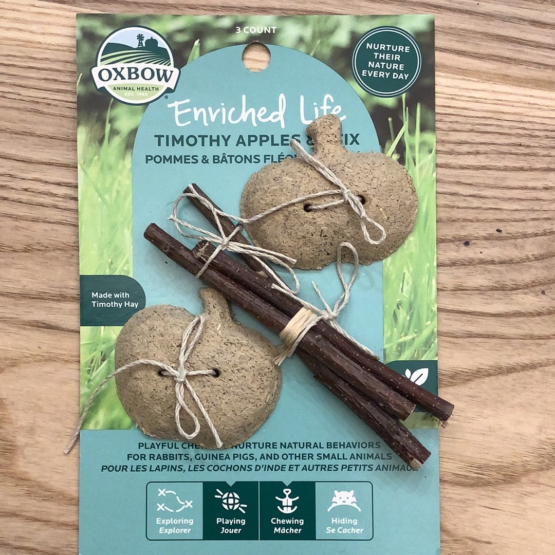 Oxbow Enriched Life Timothy Apple & Stix
