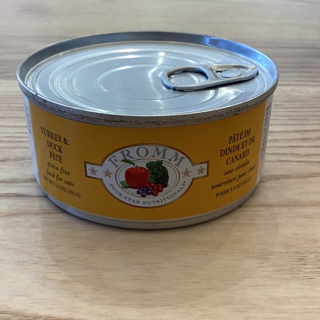 Fromm four star pate, 5.5oz Assorted flavours