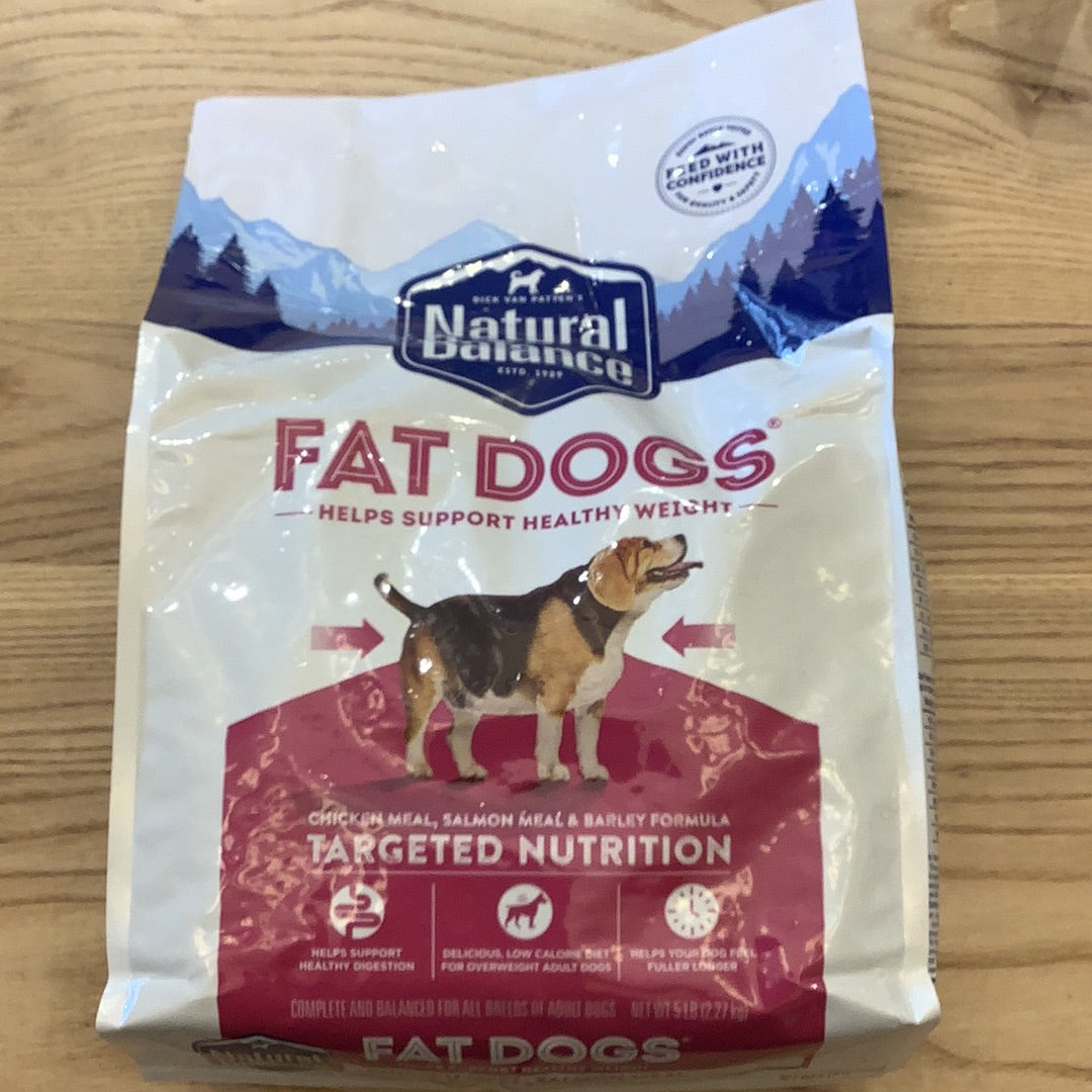 Natural balance shop fat dog food