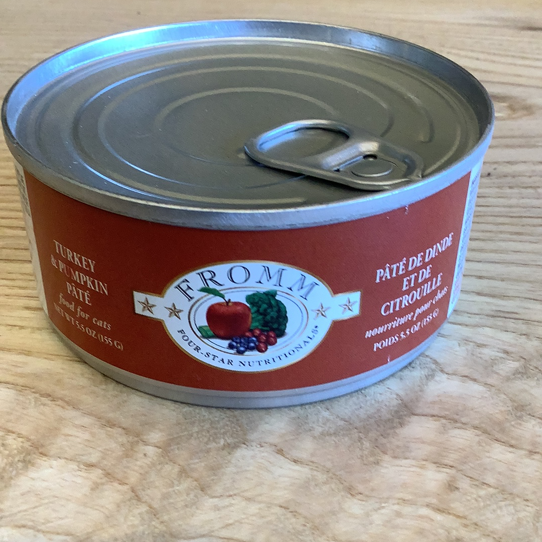 Fromm four star pate, 5.5oz Assorted flavours